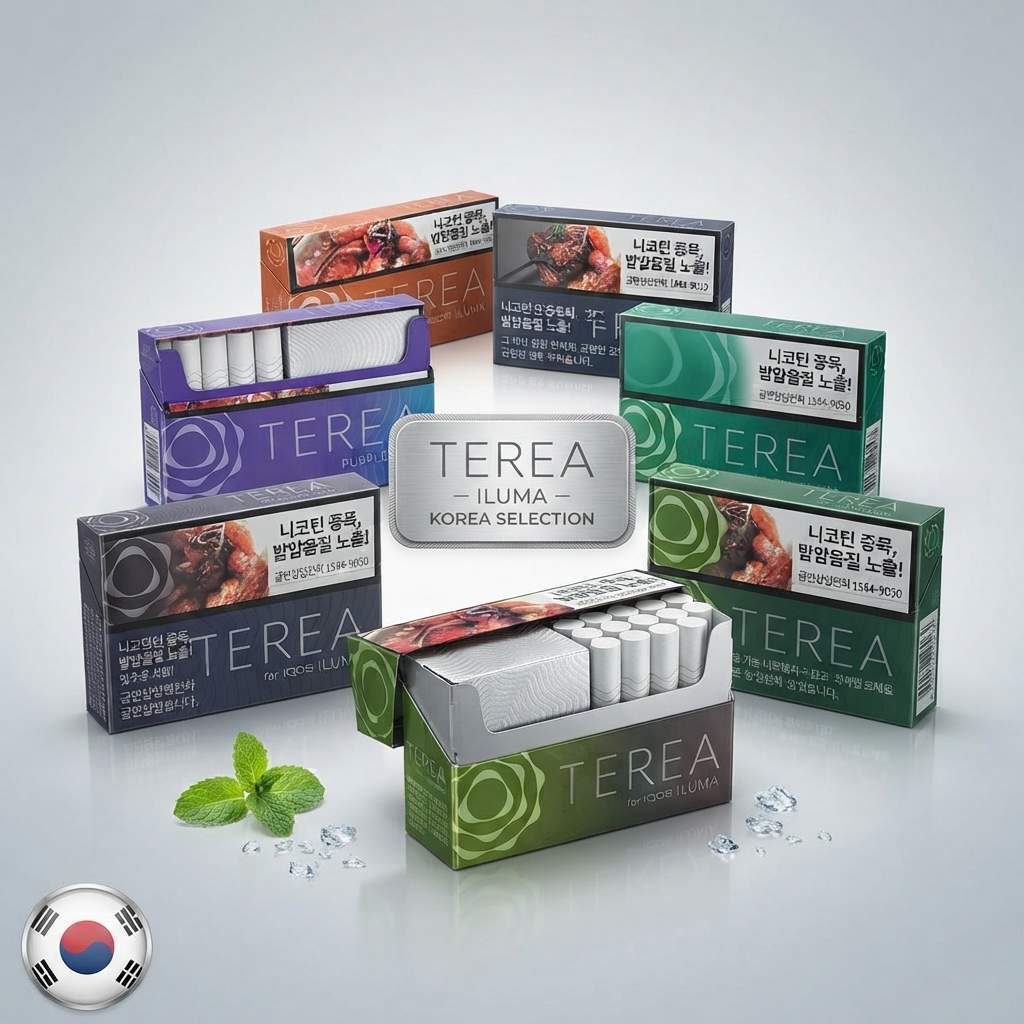 TEREA 煙彈 | 韓T煙彈 整條裝 (10包) · 17 種風味 · 創新果味爆珠 | TEREA口味齊全